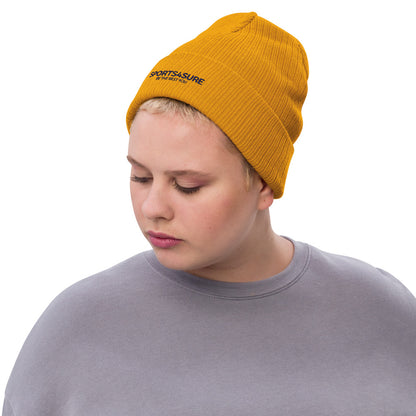 Recycled cuffed beanie