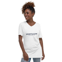 Unisex Short Sleeve V-Neck T-Shirt